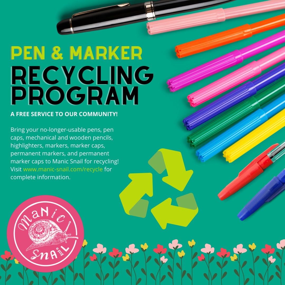 Recycling Pens and Markers